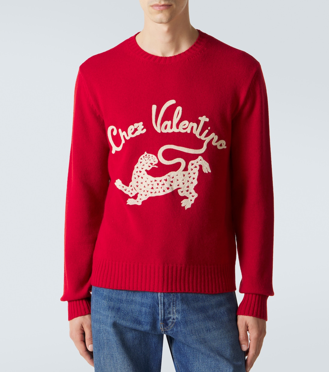 Chez Valentino virgin wool sweater | Valentino