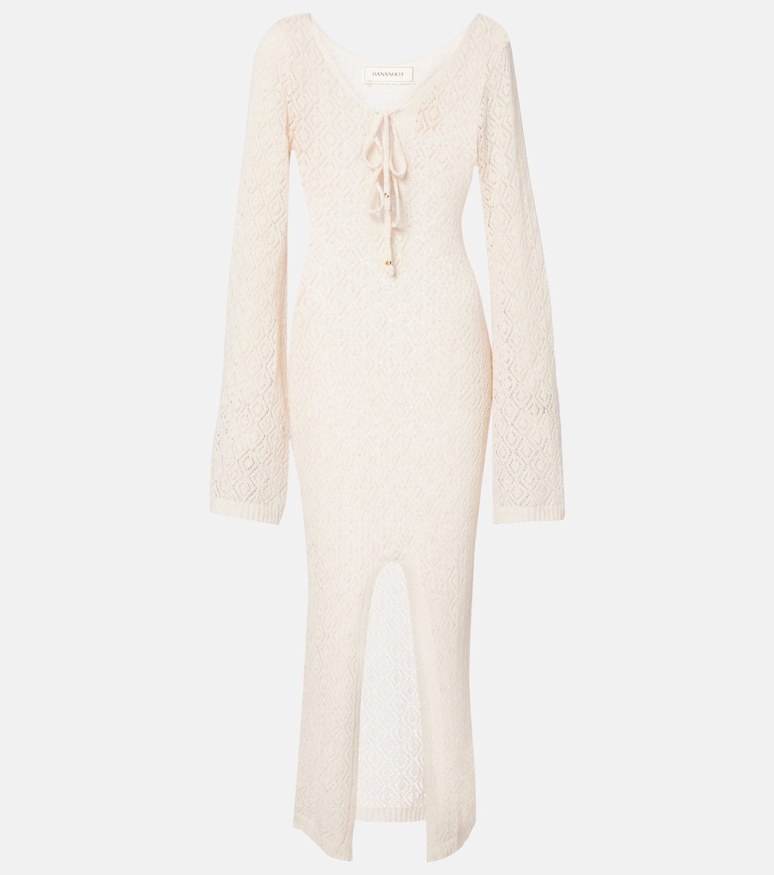 فستان شاطئ بحبكة مفتوحة من Joan | Bananhot