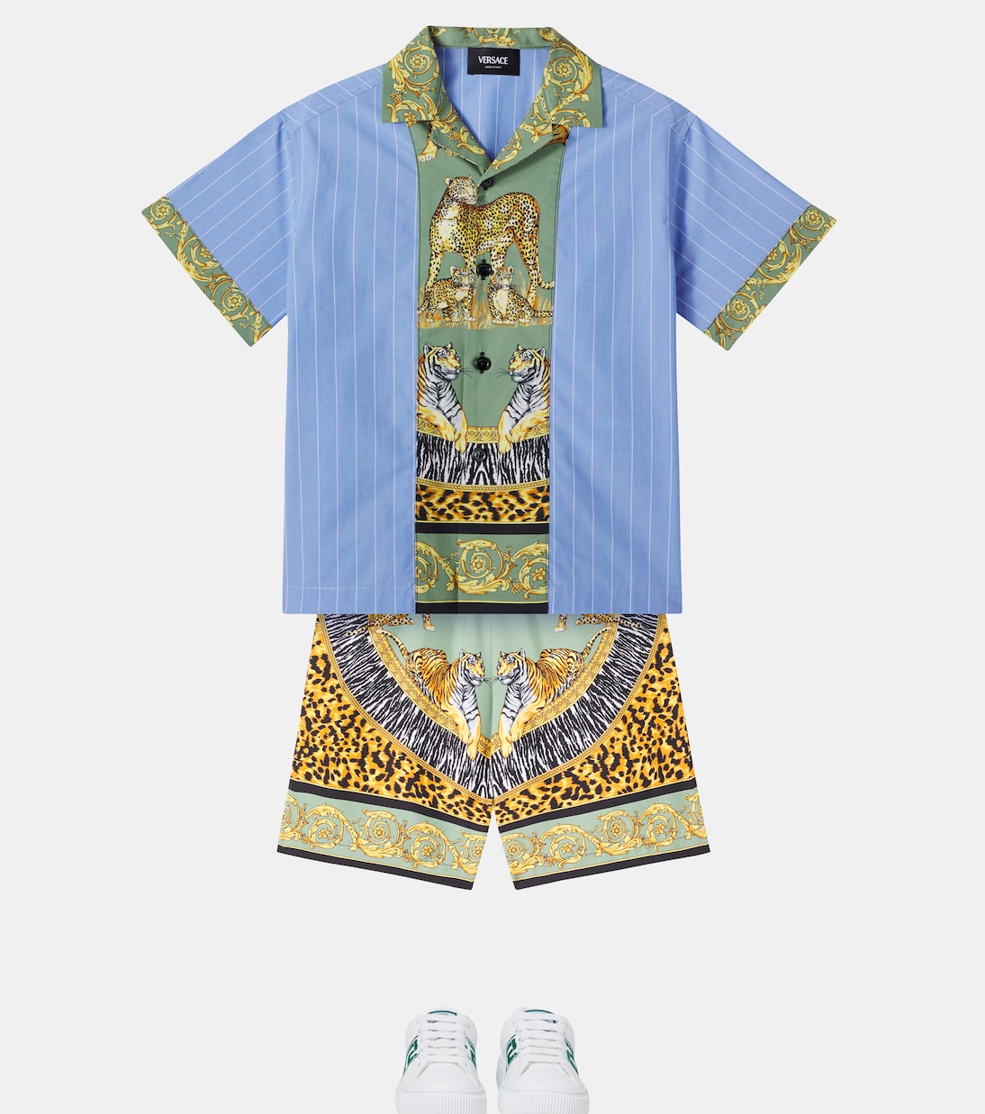 Chemise en coton | Versace Kids