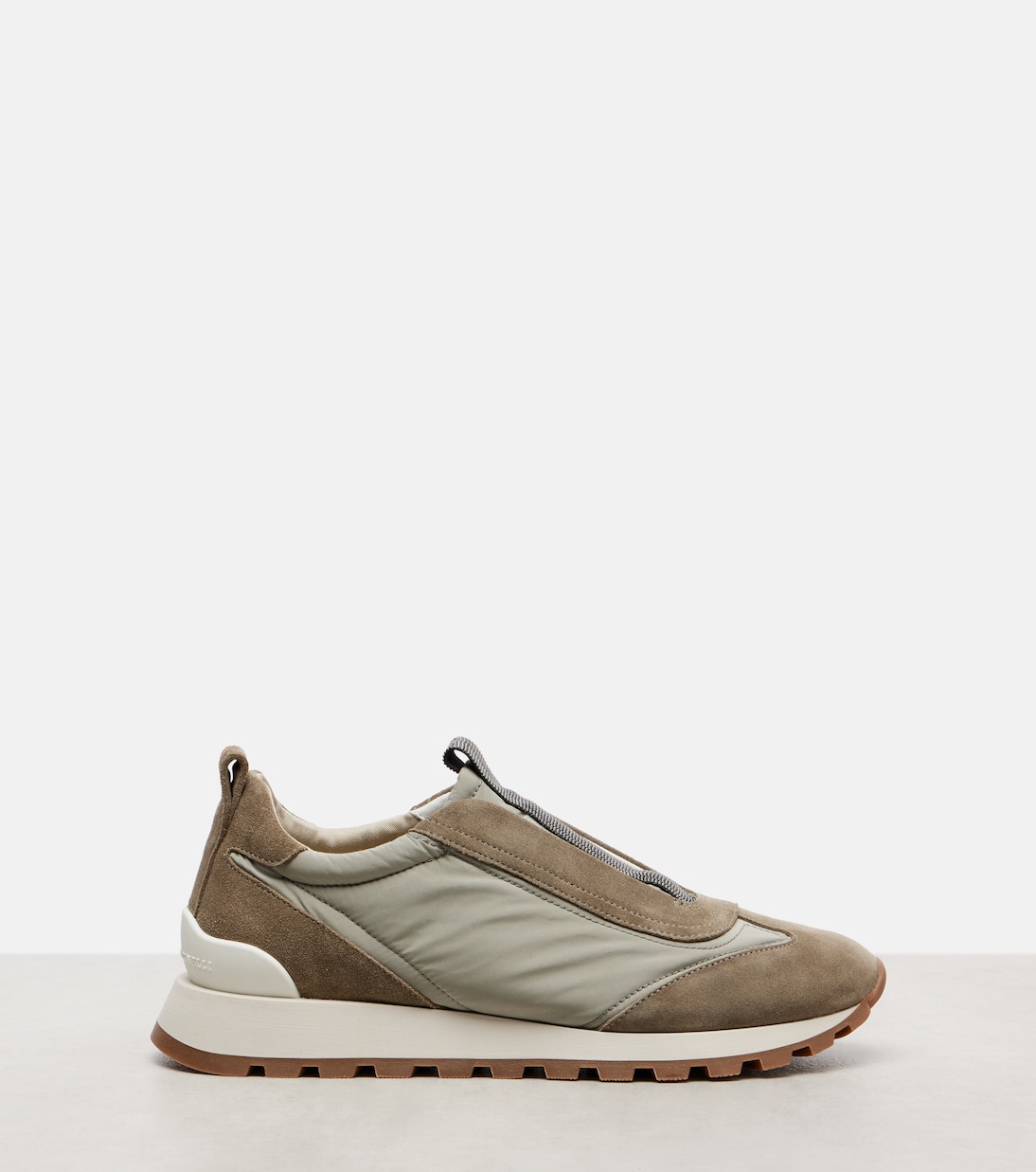 Sneakers con suede | Brunello Cucinelli