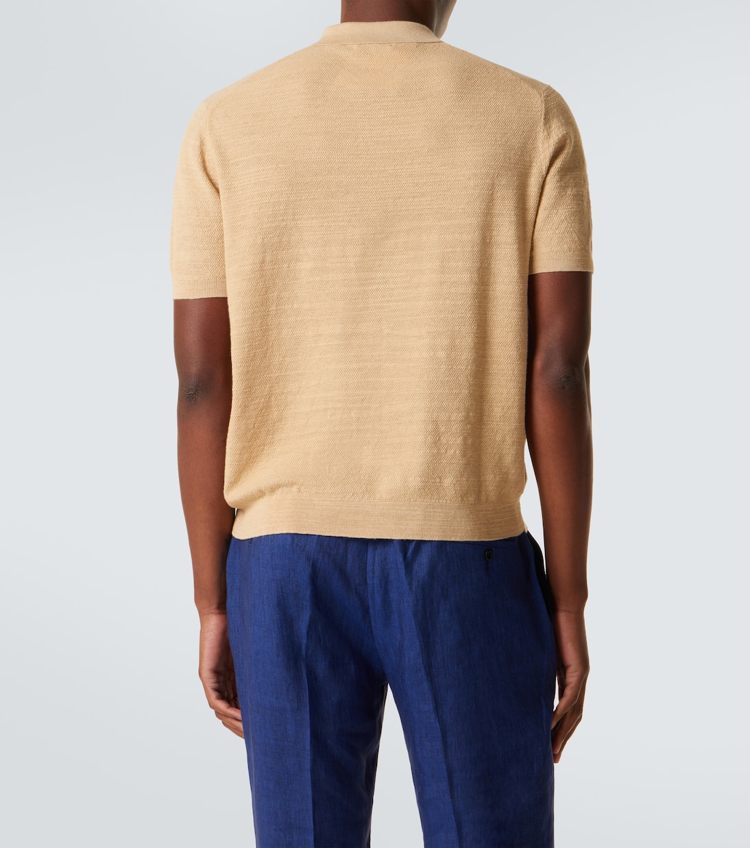 Cotton and linen polo shirt | Polo Ralph Lauren