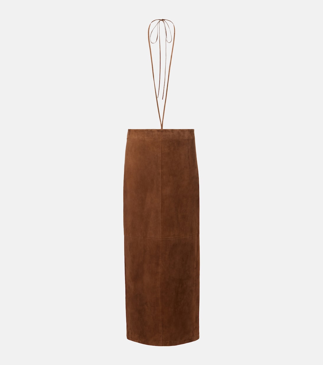 Erina suede pencil skirt | The Row