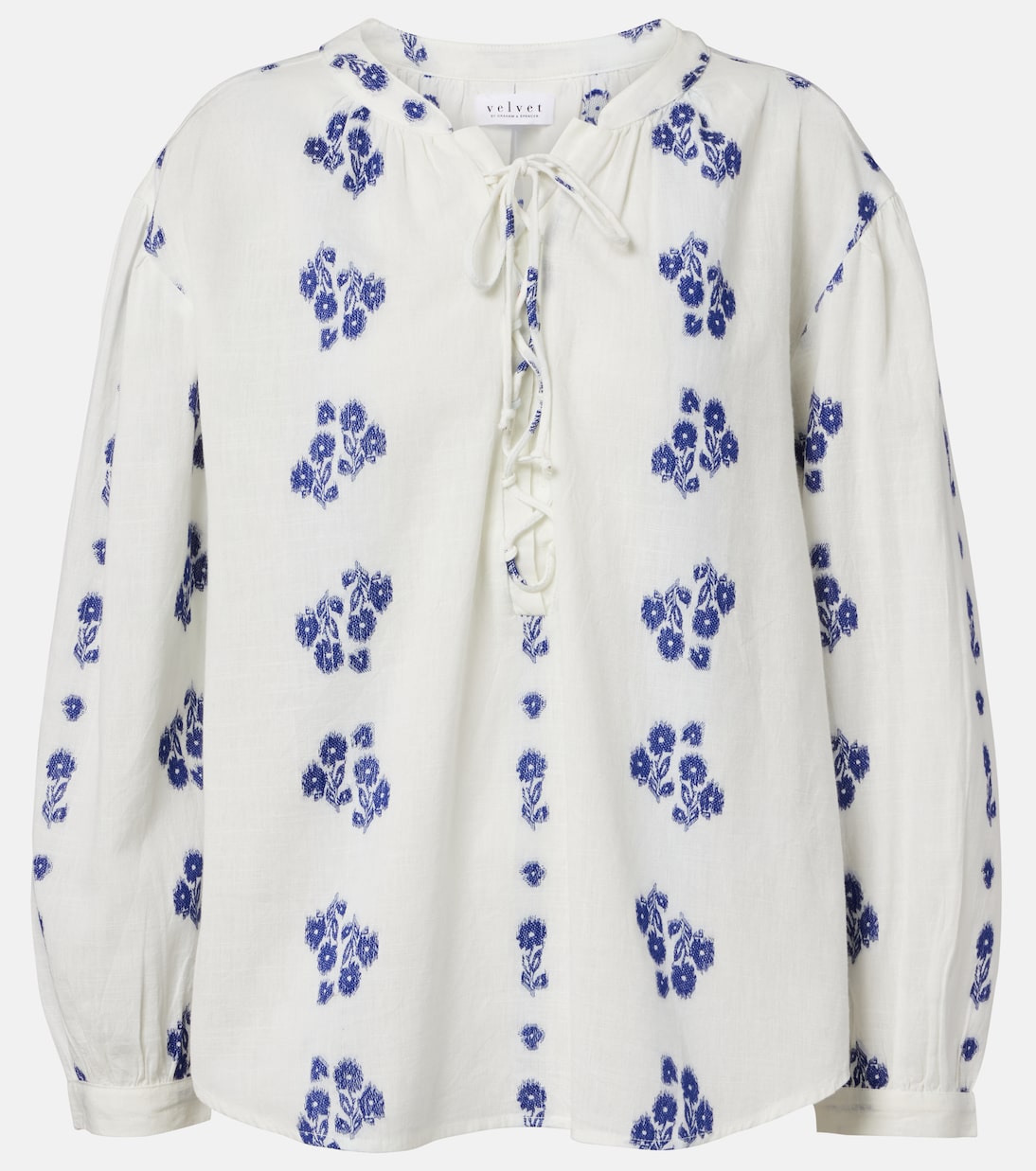 Blouse Winslet en coton à fleurs | Velvet