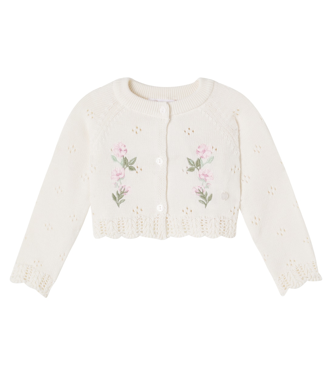 Baby Bestickter Cardigan aus Baumwolle | Patachou