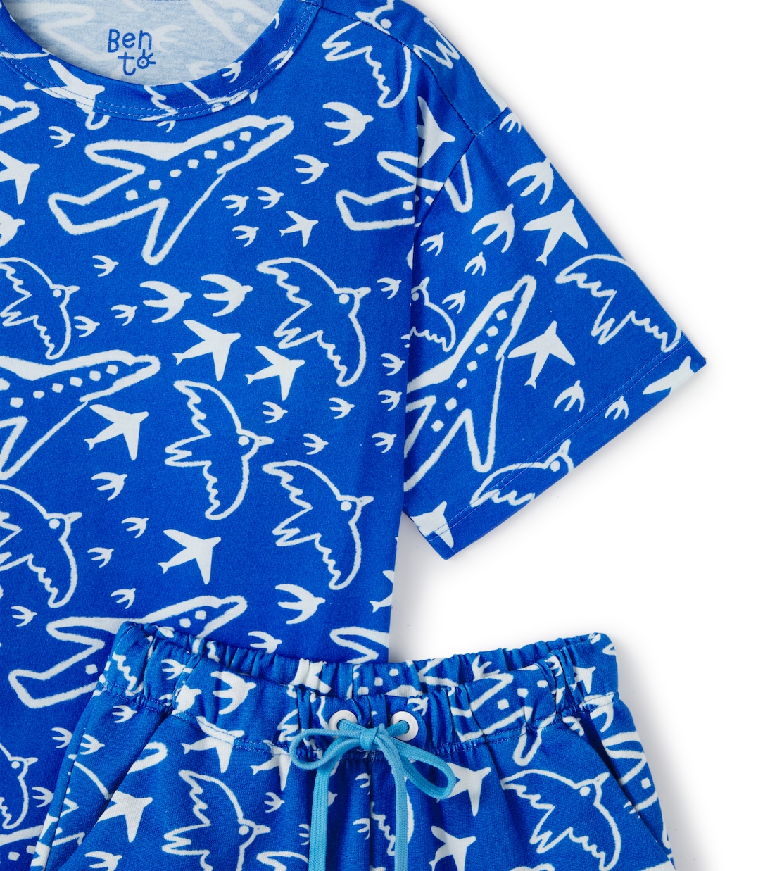 Cotton T-shirt and Bermuda shorts set | Fábula