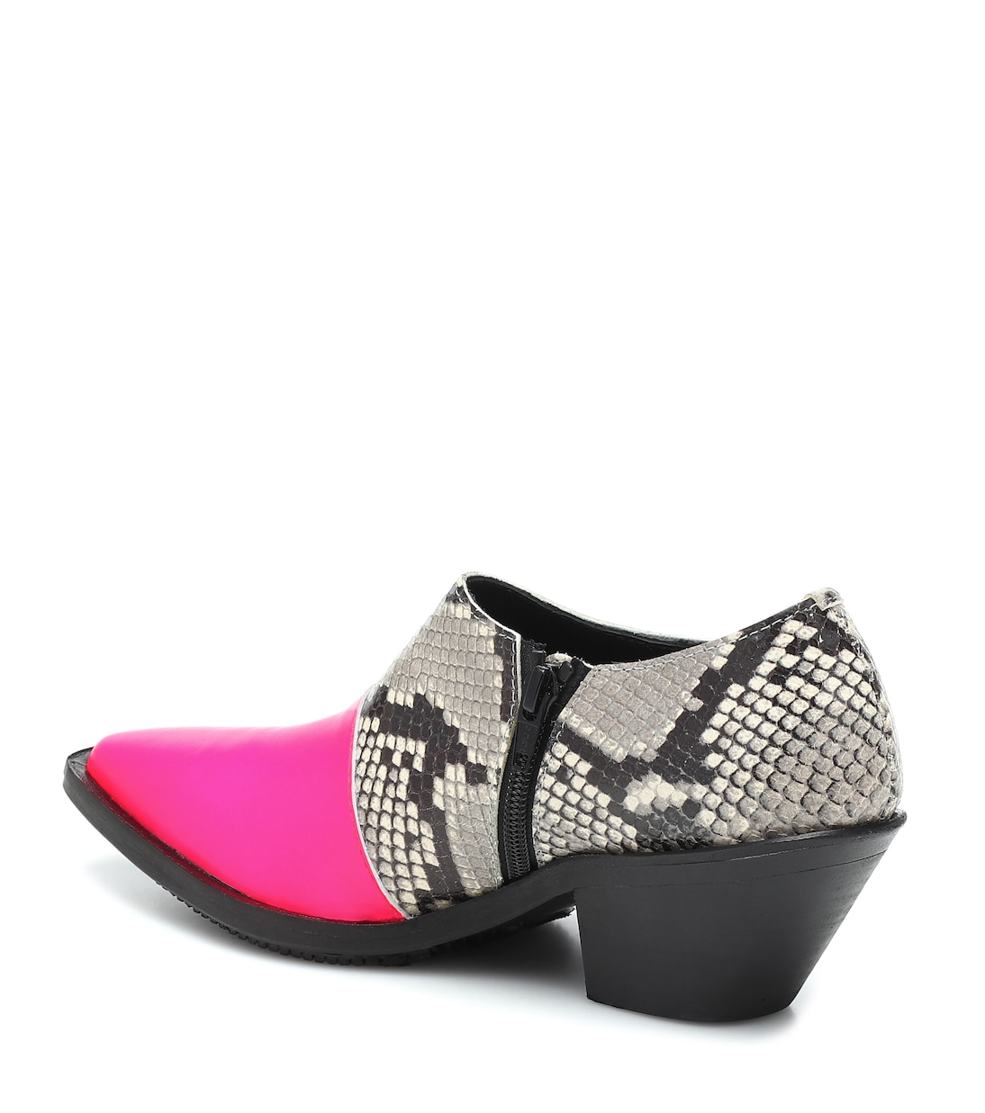 Botines de piel efecto serpiente | Junya Watanabe
