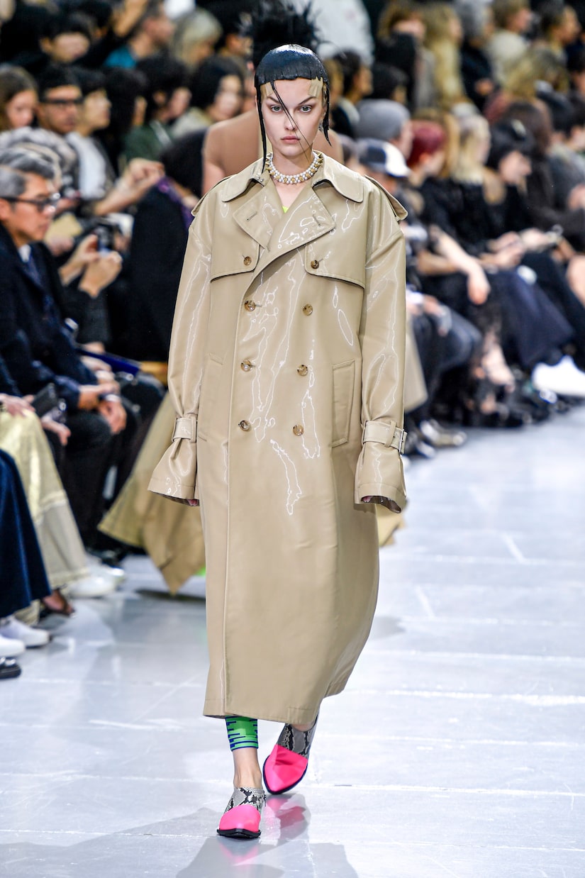 Botines de piel efecto serpiente | Junya Watanabe