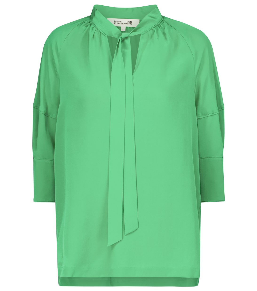 Lynn silk crêpe de chine blouse | Diane von Furstenberg
