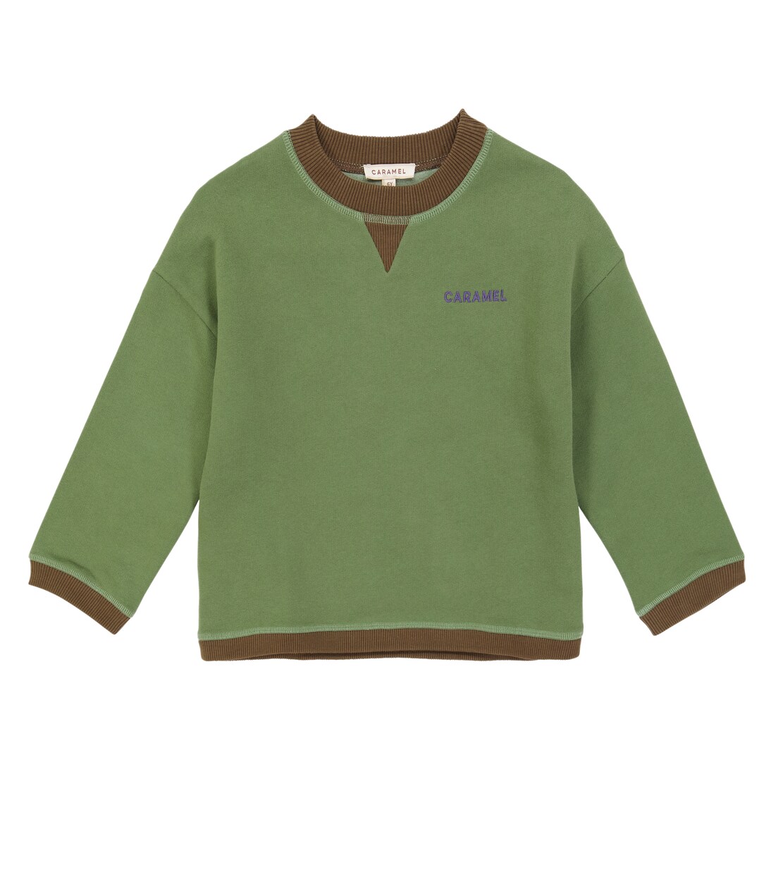 Sweatshirt Balau aus Jersey | Caramel