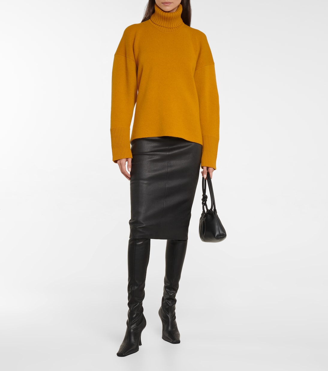 Cashmere-blend turtleneck sweater | Proenza Schouler