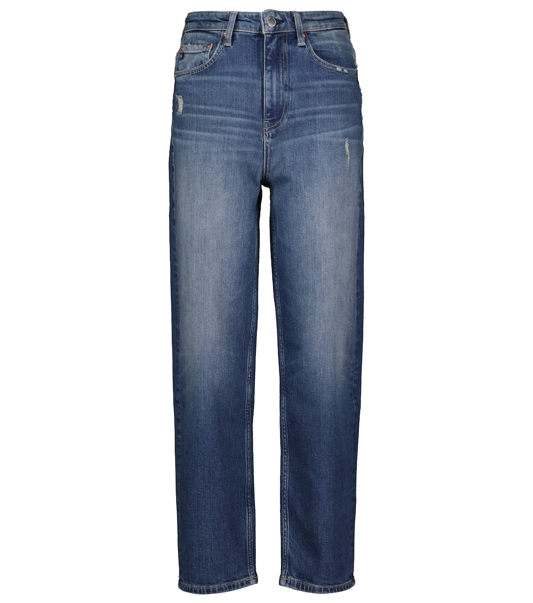 Balloon high-rise straight jeans | AG Jeans