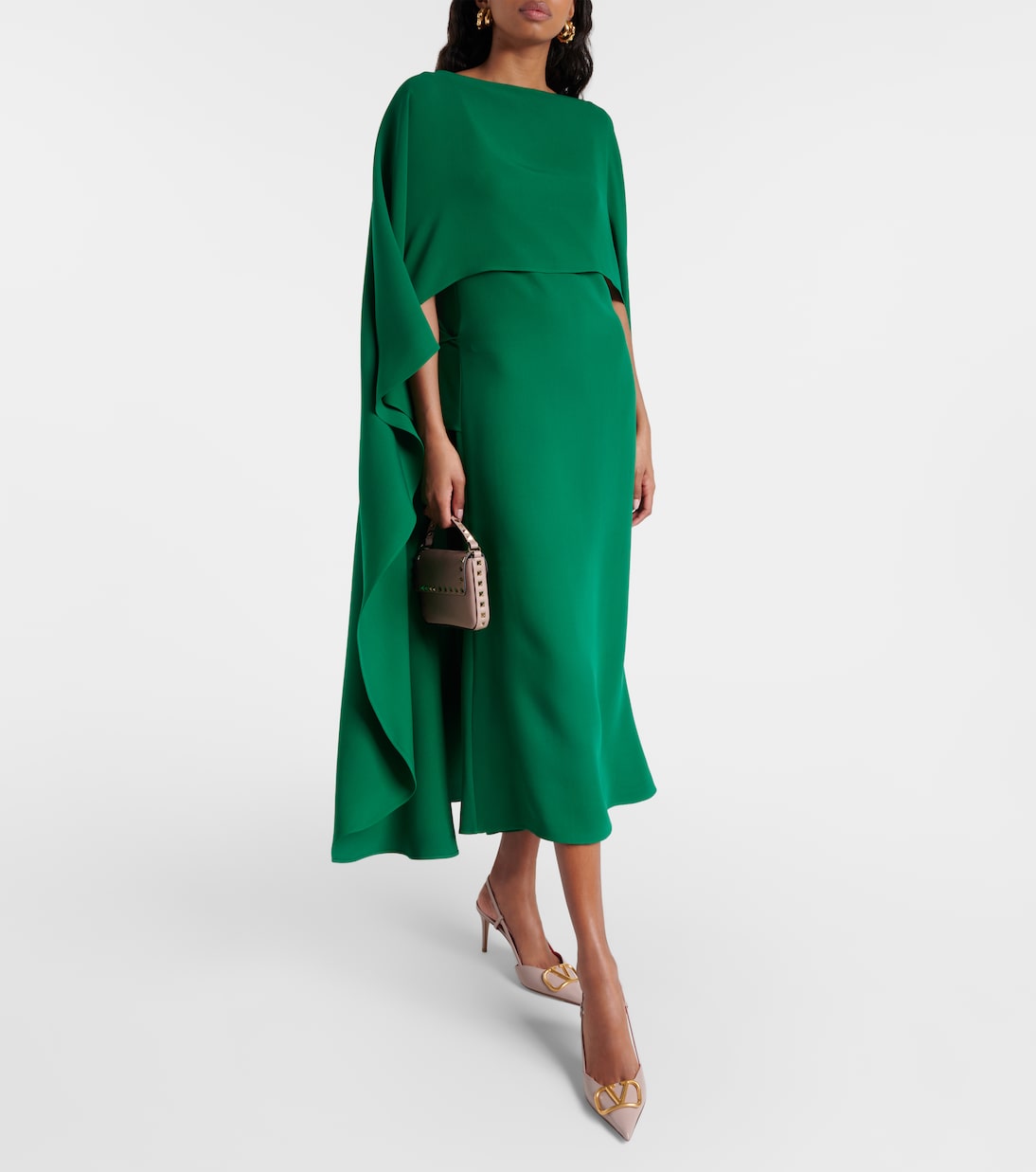 VLogo leather slingback pumps | Valentino Garavani