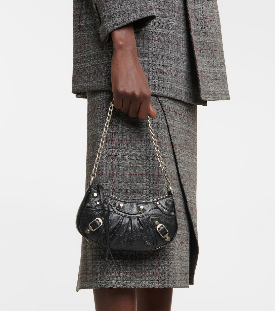 Schultertasche Le Cagole Mini aus Leder | Balenciaga