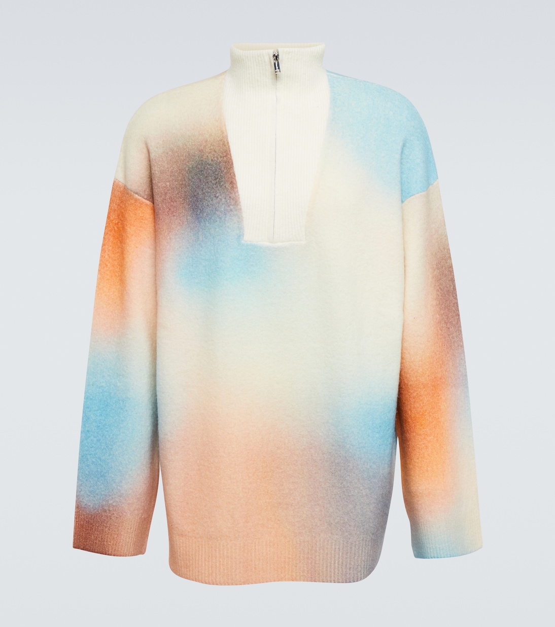 Dusco oversized wool-blend sweater | Nanushka