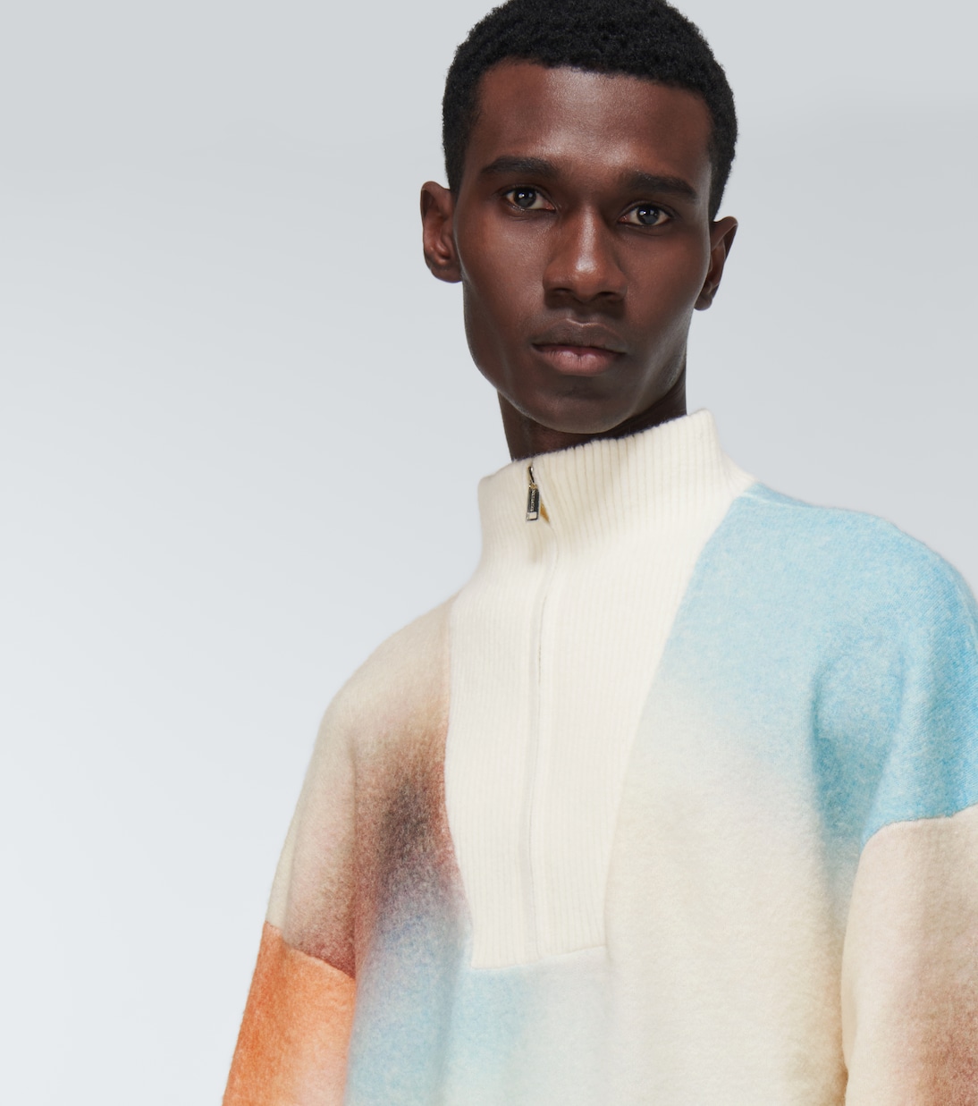 Dusco oversized wool-blend sweater | Nanushka