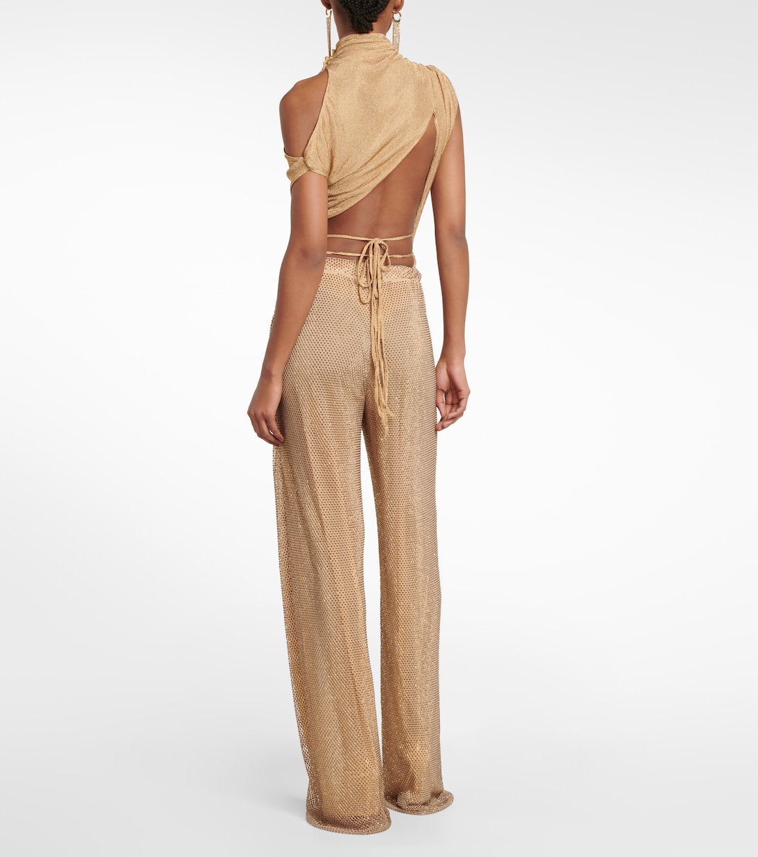 Pantalon ample à ornements | LaQuan Smith