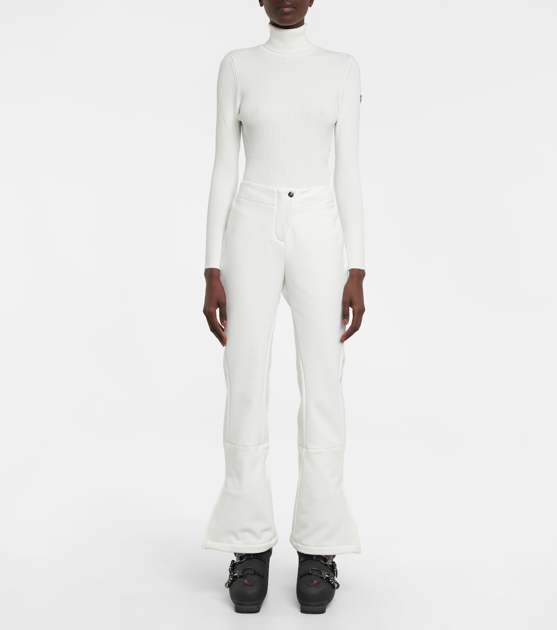 Ancelle ribbed-knit turtleneck sweater | Fusalp