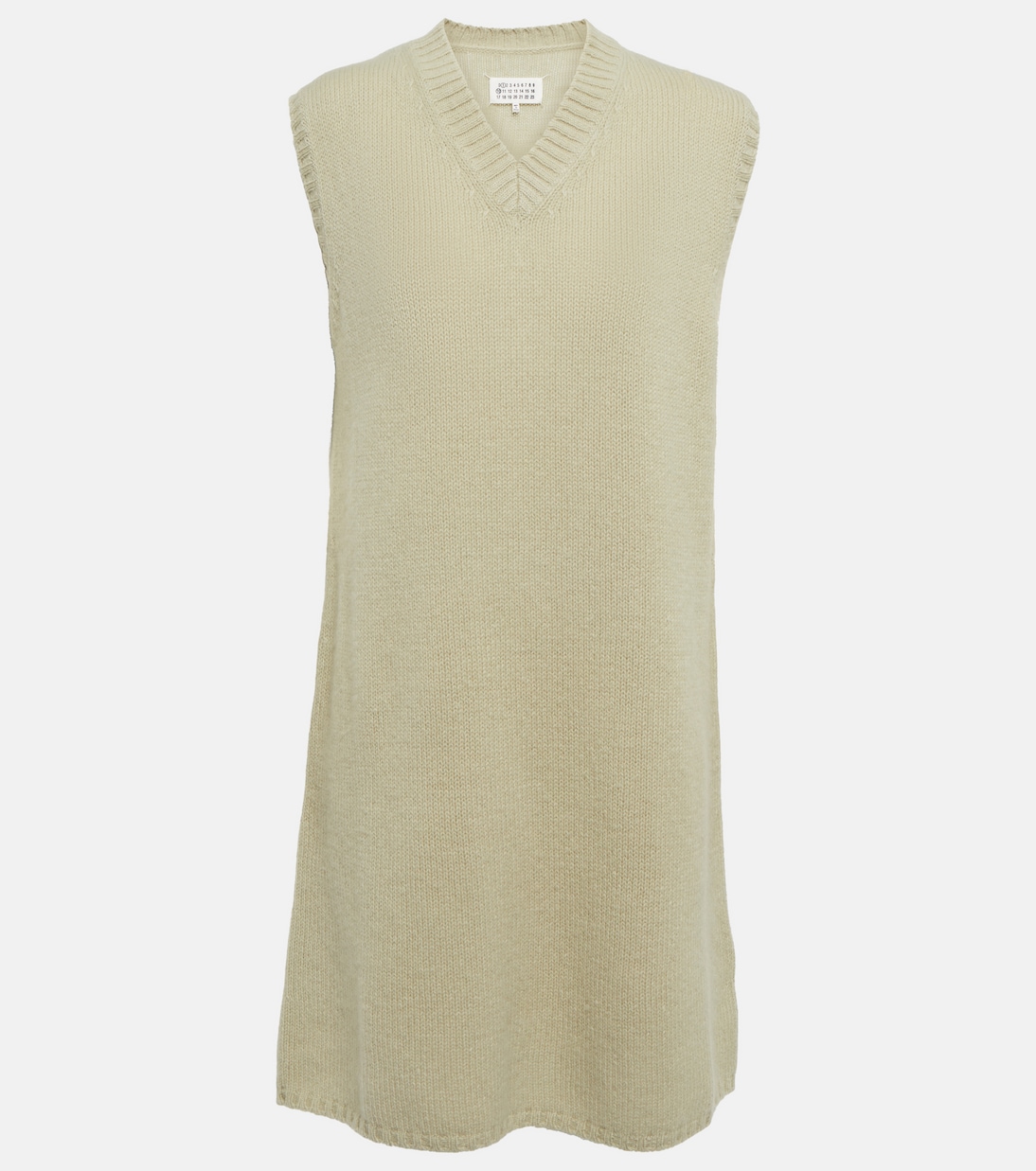Virgin wool sleeveless minidress | Maison Margiela