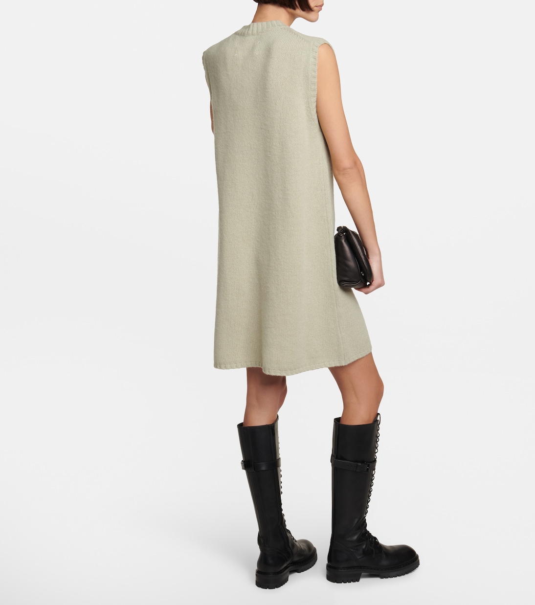 Virgin wool sleeveless minidress | Maison Margiela