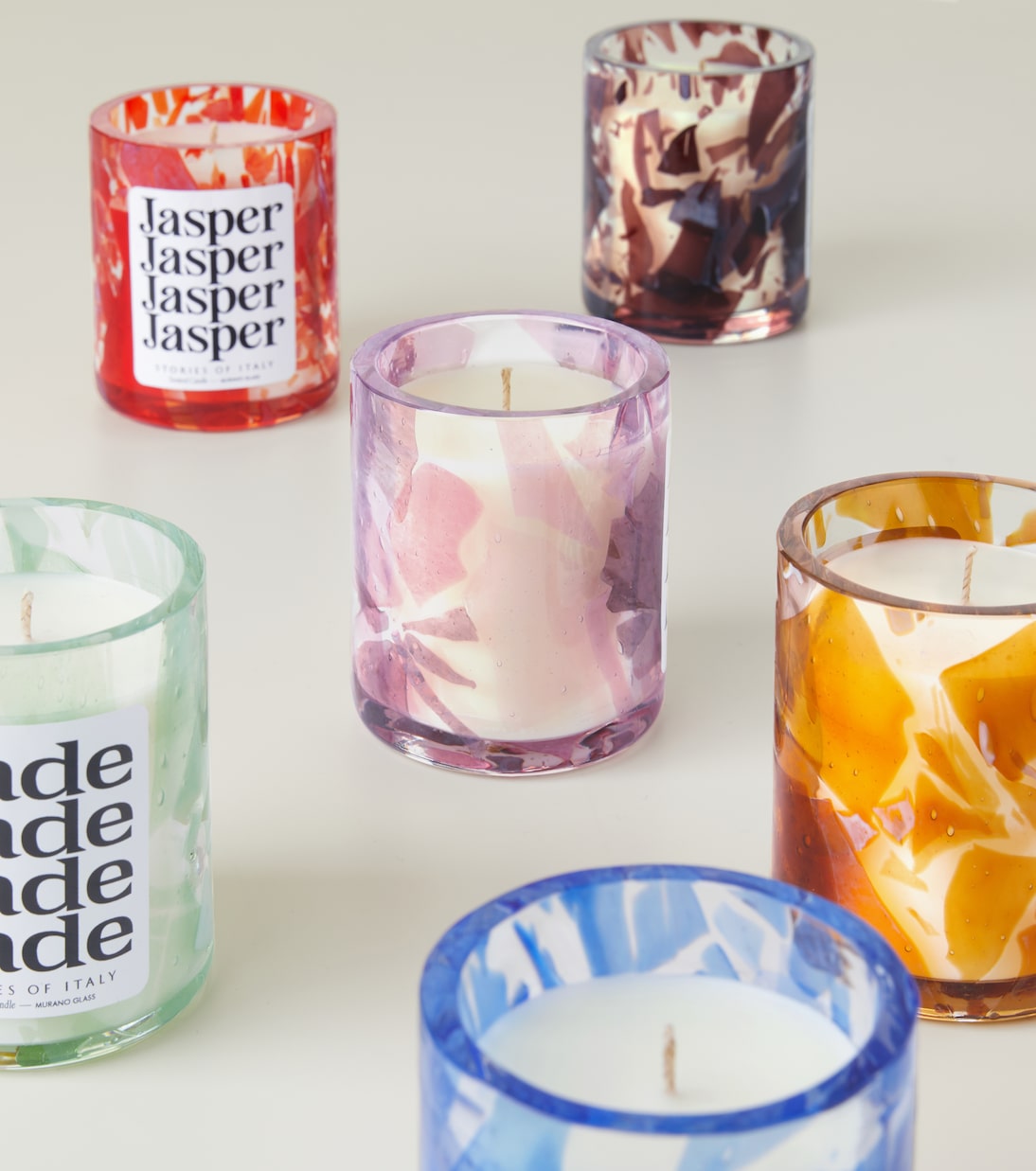 Jade scented candle | Stories of Italy
