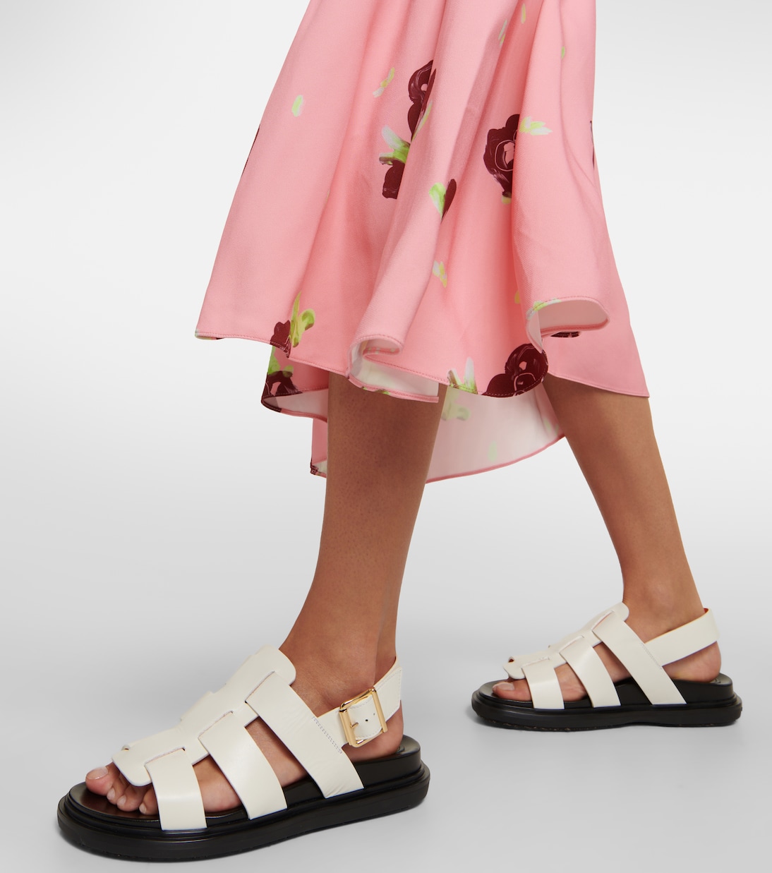 Sandali Fussbett Gladiator in pelle | Marni