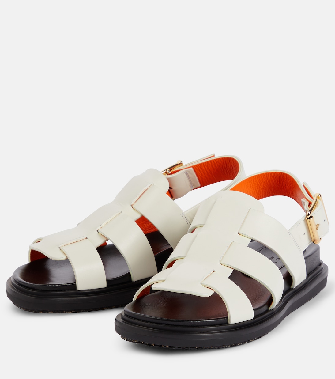 Sandali Fussbett Gladiator in pelle | Marni