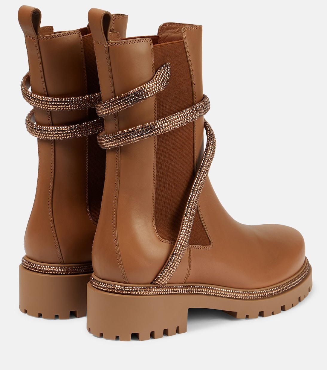 Ankle Boots aus Leder | Rene Caovilla