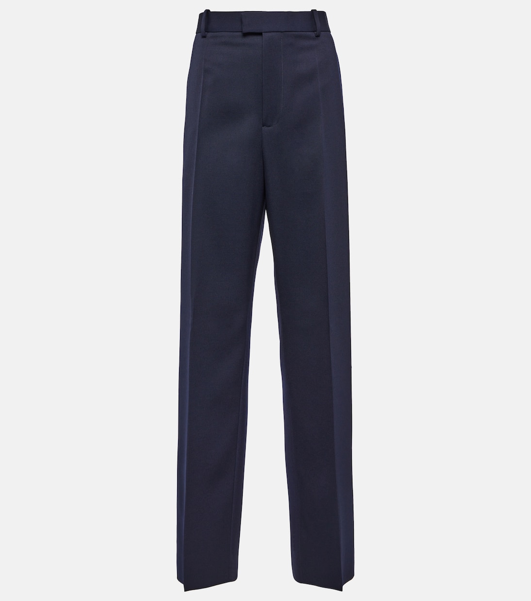 Pantalones juveniles de lana Bottega Veneta, corte amplio y moderno