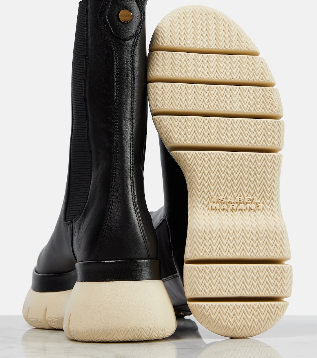 Botas Chelsea Mecile de piel | Isabel Marant