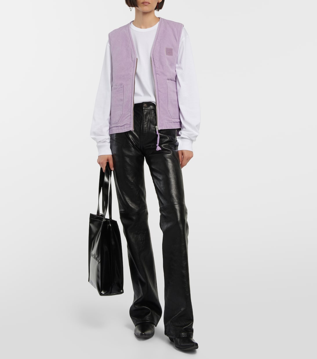 Top aus Baumwoll-Jersey | Acne Studios