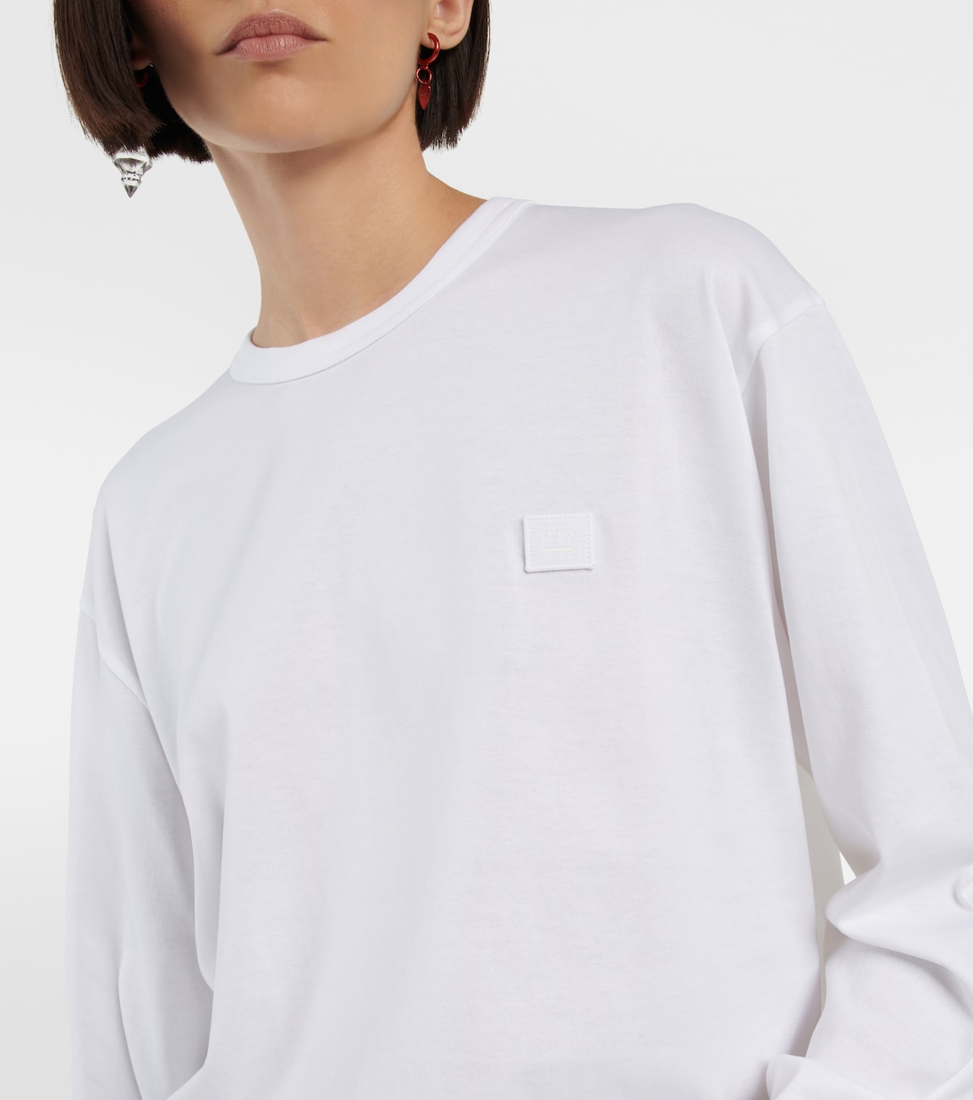 Top aus Baumwoll-Jersey | Acne Studios