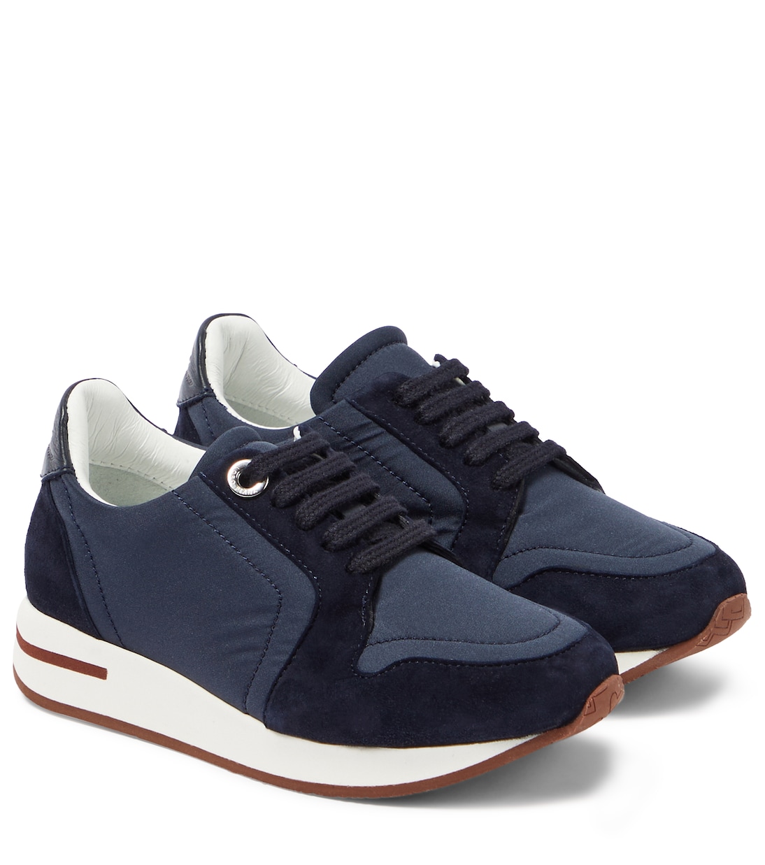 Sneakers My Wind in suede | Loro Piana Kids