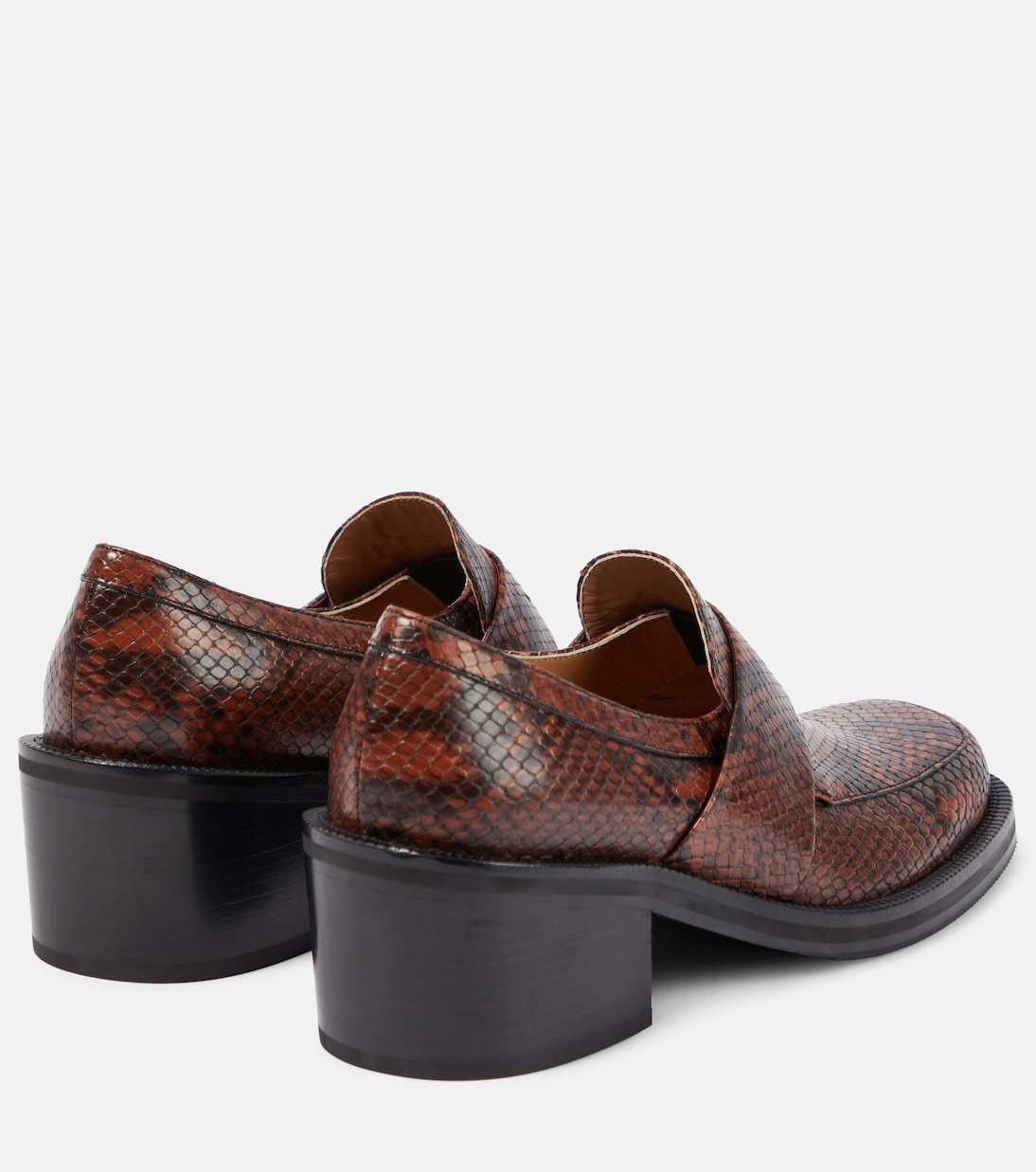 Loafer-Pumps aus Leder | Dries Van Noten
