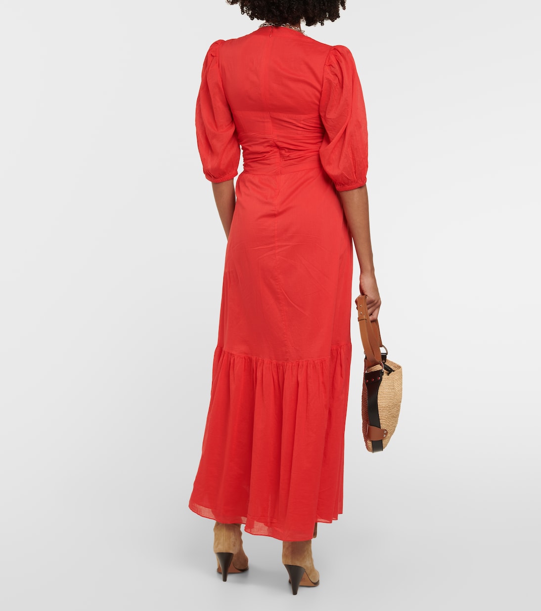 Vestido largo Leoniza de algodón | Marant Etoile