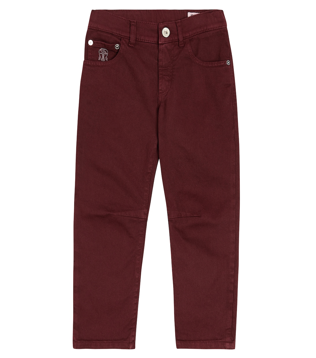 Jeans con gamba arrotondata | Brunello Cucinelli Kids