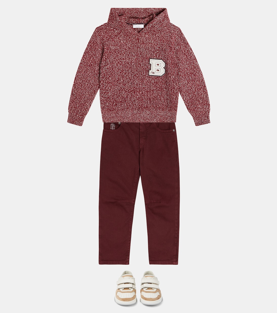 Jeans con gamba arrotondata | Brunello Cucinelli Kids