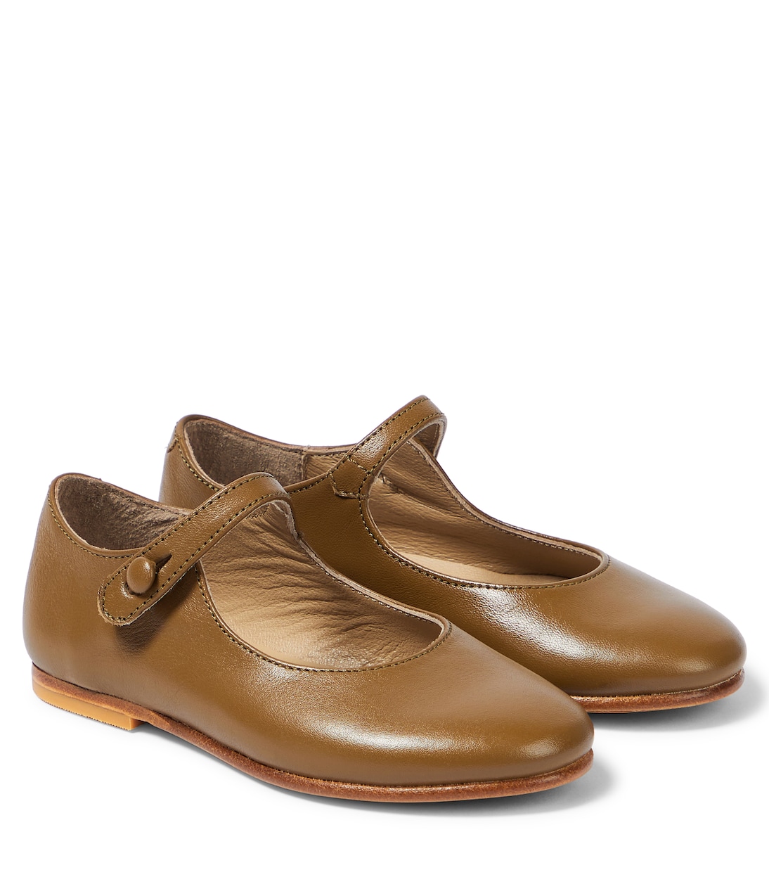 Babies Ella leather ballet flats | Bonpoint