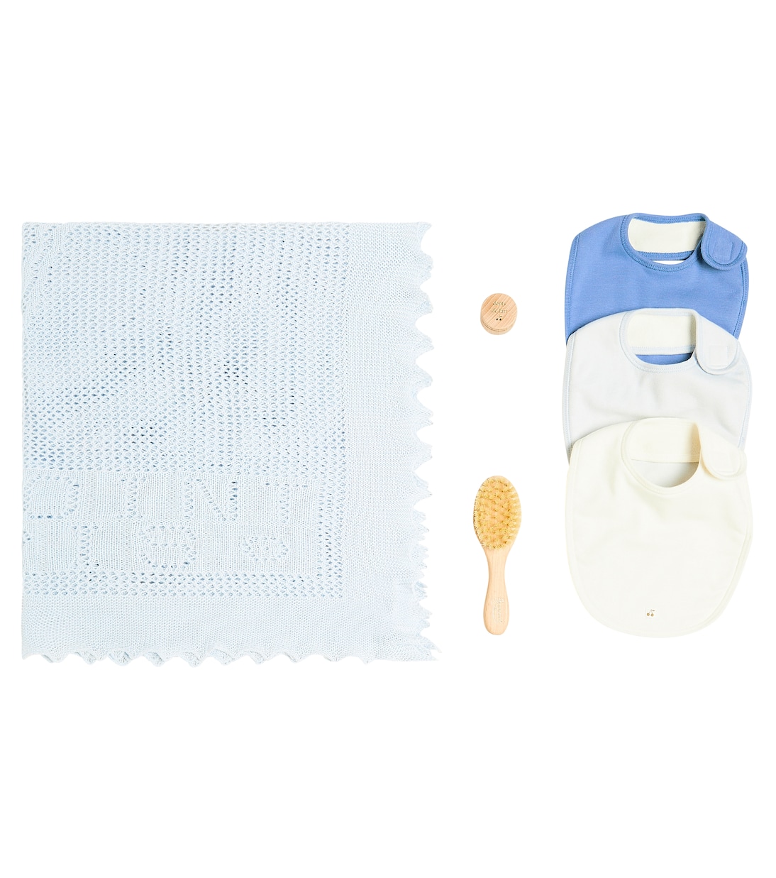 Baby Walk Time blanket and bibs gift set | Bonpoint