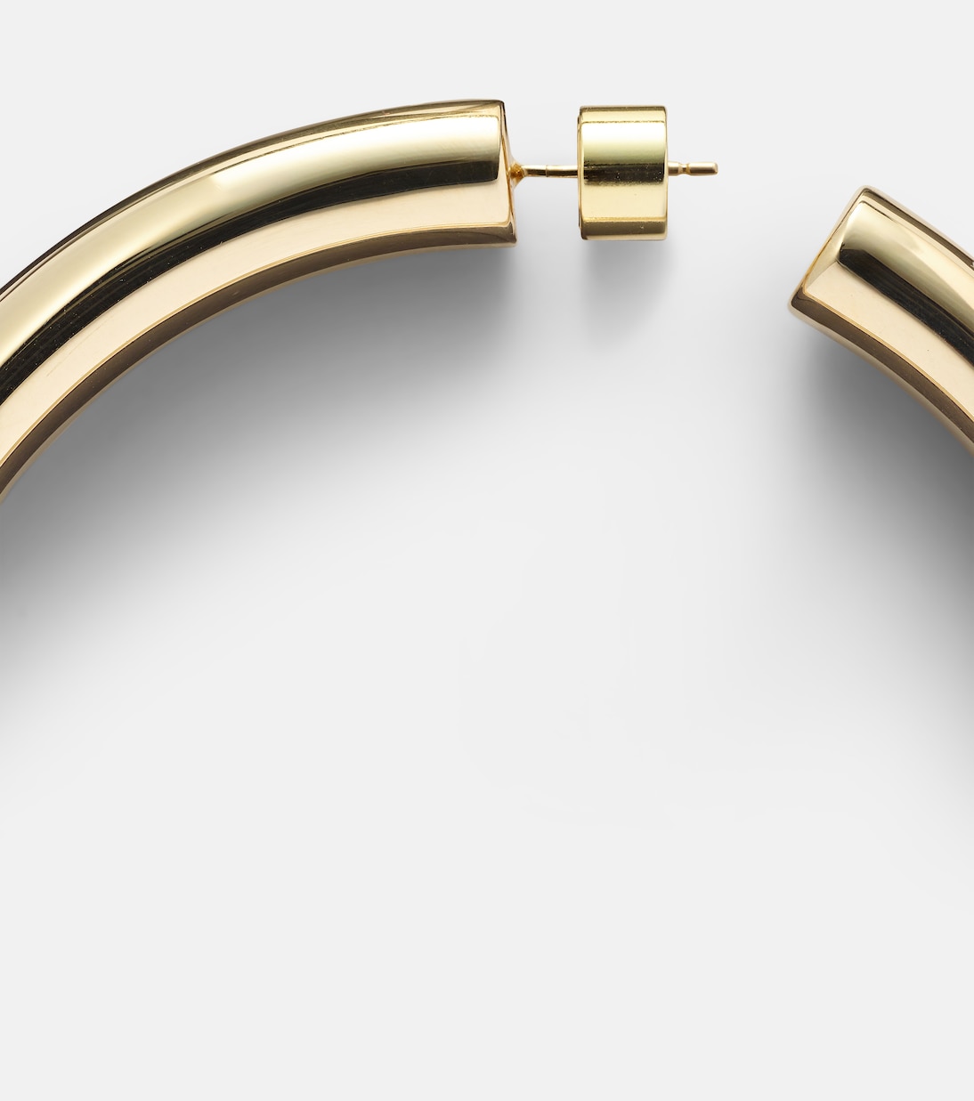 Orecchini a cerchio Jamma placcati oro 10kt di Jennifer Fisher, stile giovane e trendy