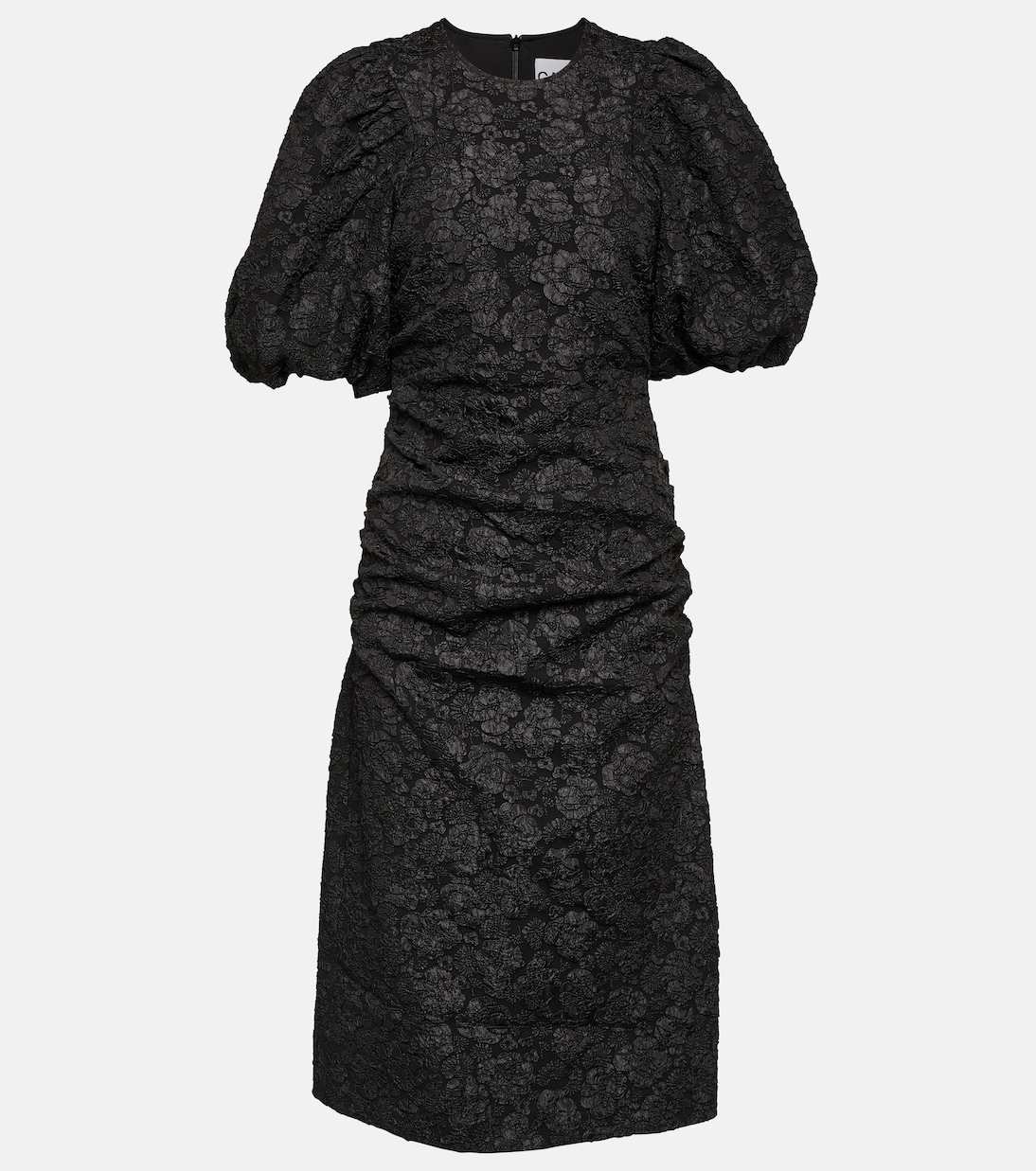 Midikleid aus Jacquard | Ganni