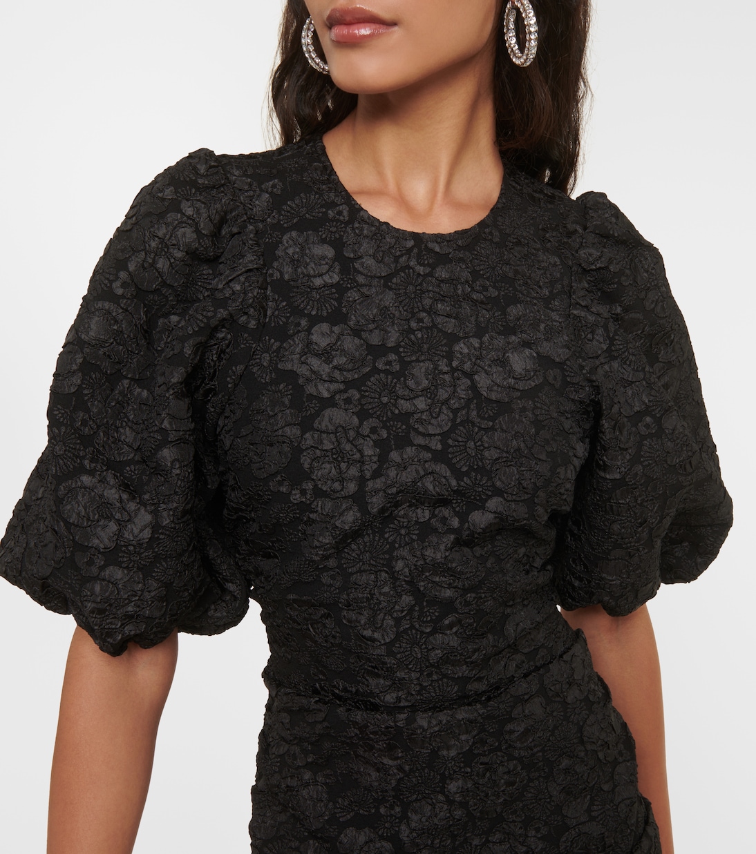 Midikleid aus Jacquard | Ganni