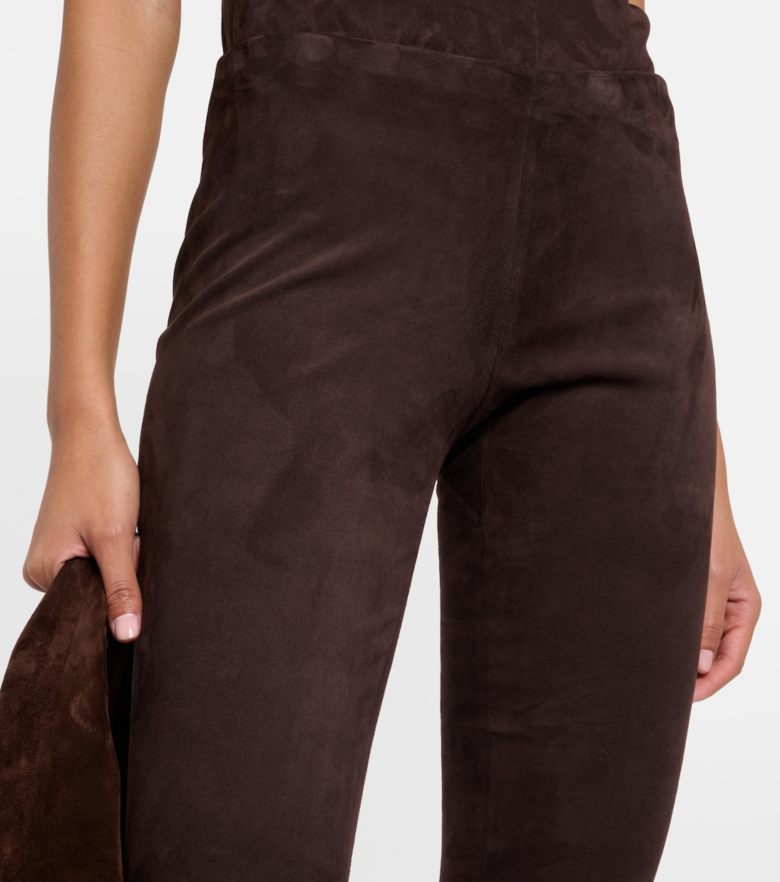 Carolyn suede leggings | Stouls