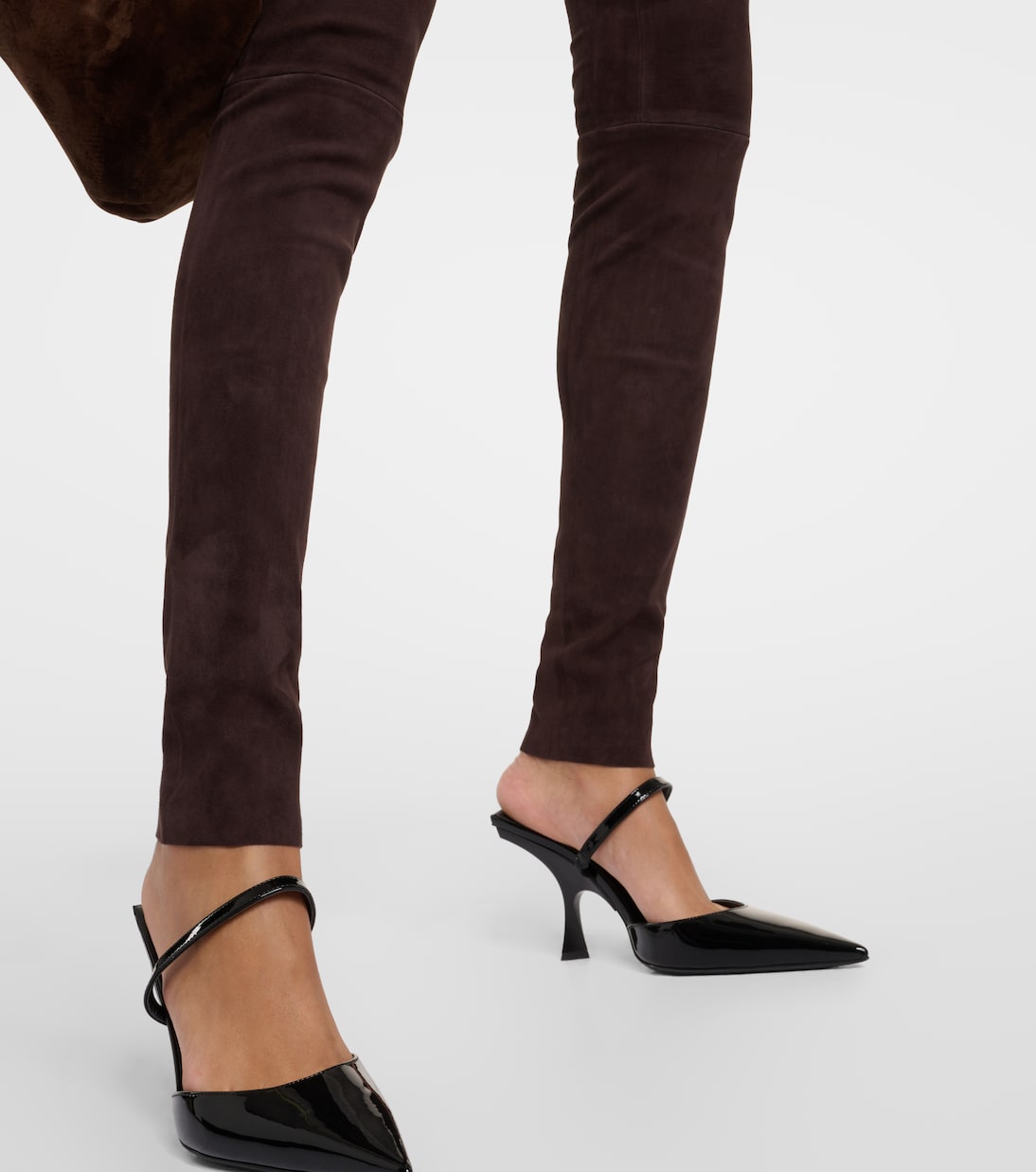 Carolyn suede leggings | Stouls