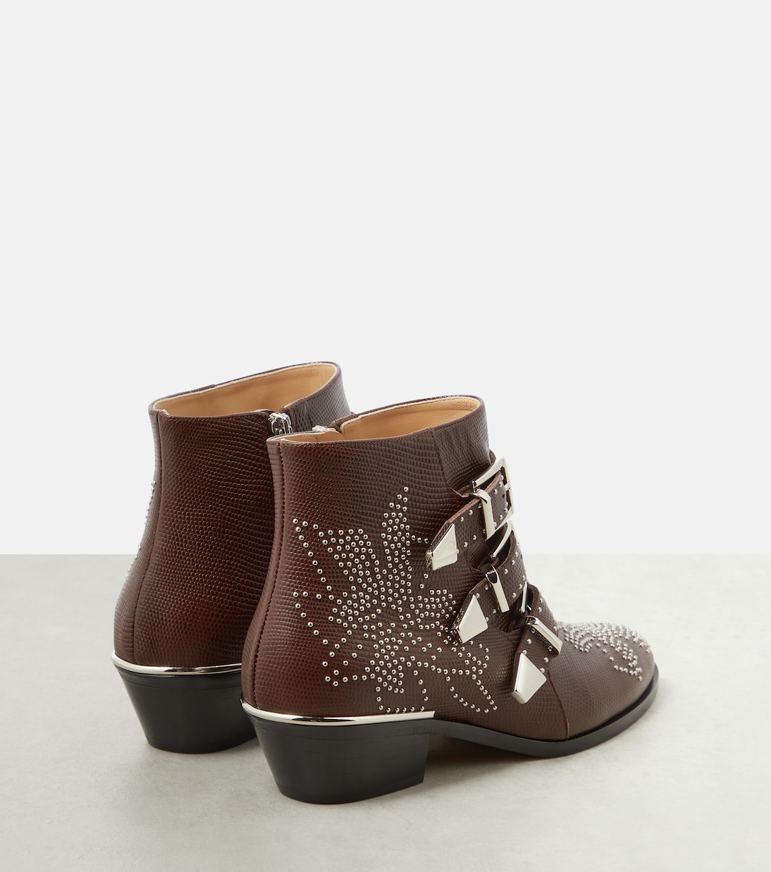 Botines Susan de piel con tachuelas | Chloé