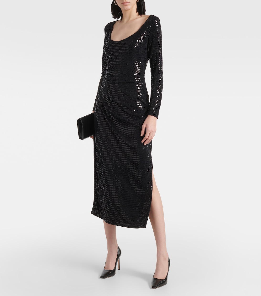 Vestido midi Jude adornado | Markarian