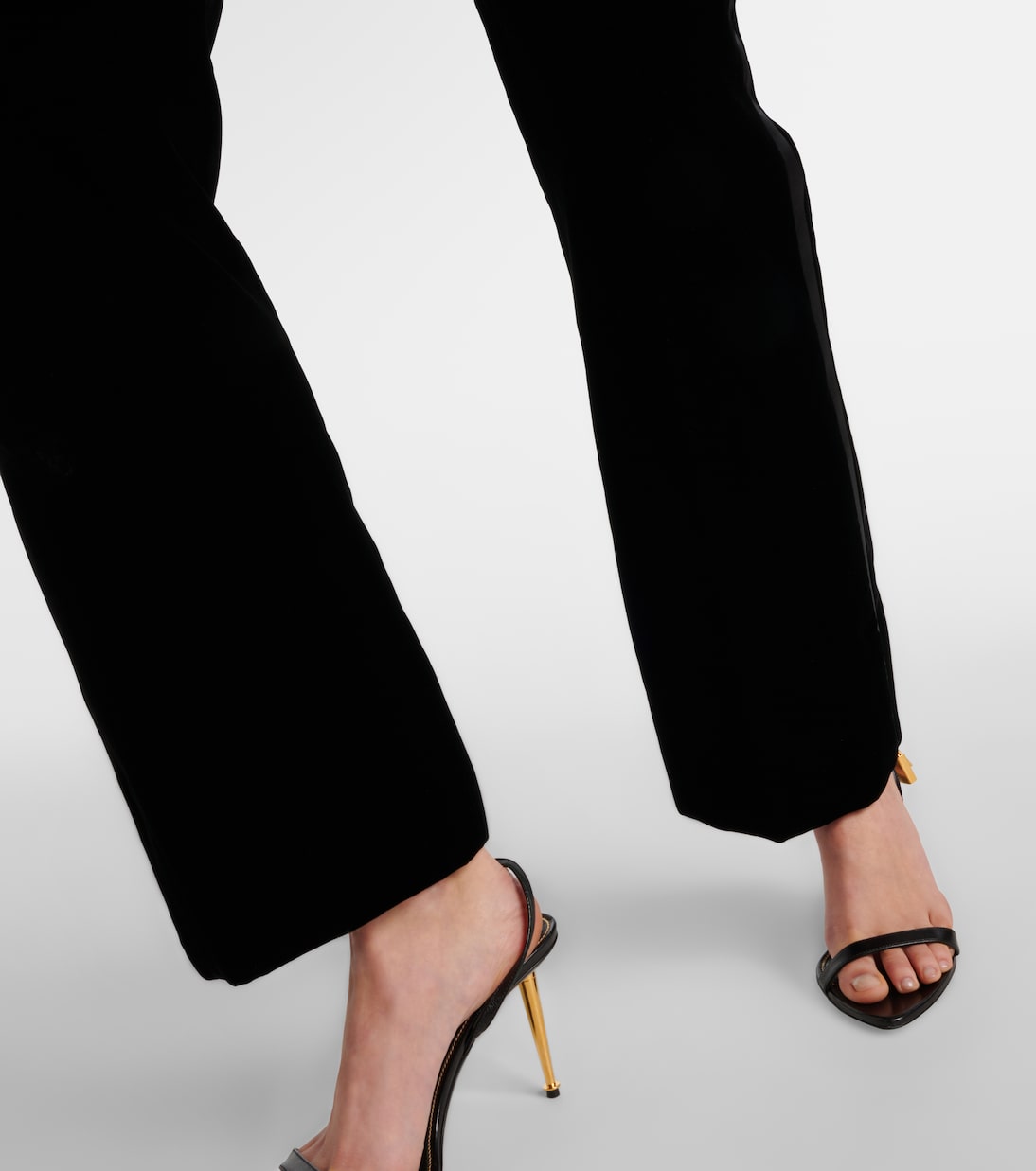 Pantaloni regular Wallis in velluto | Tom Ford