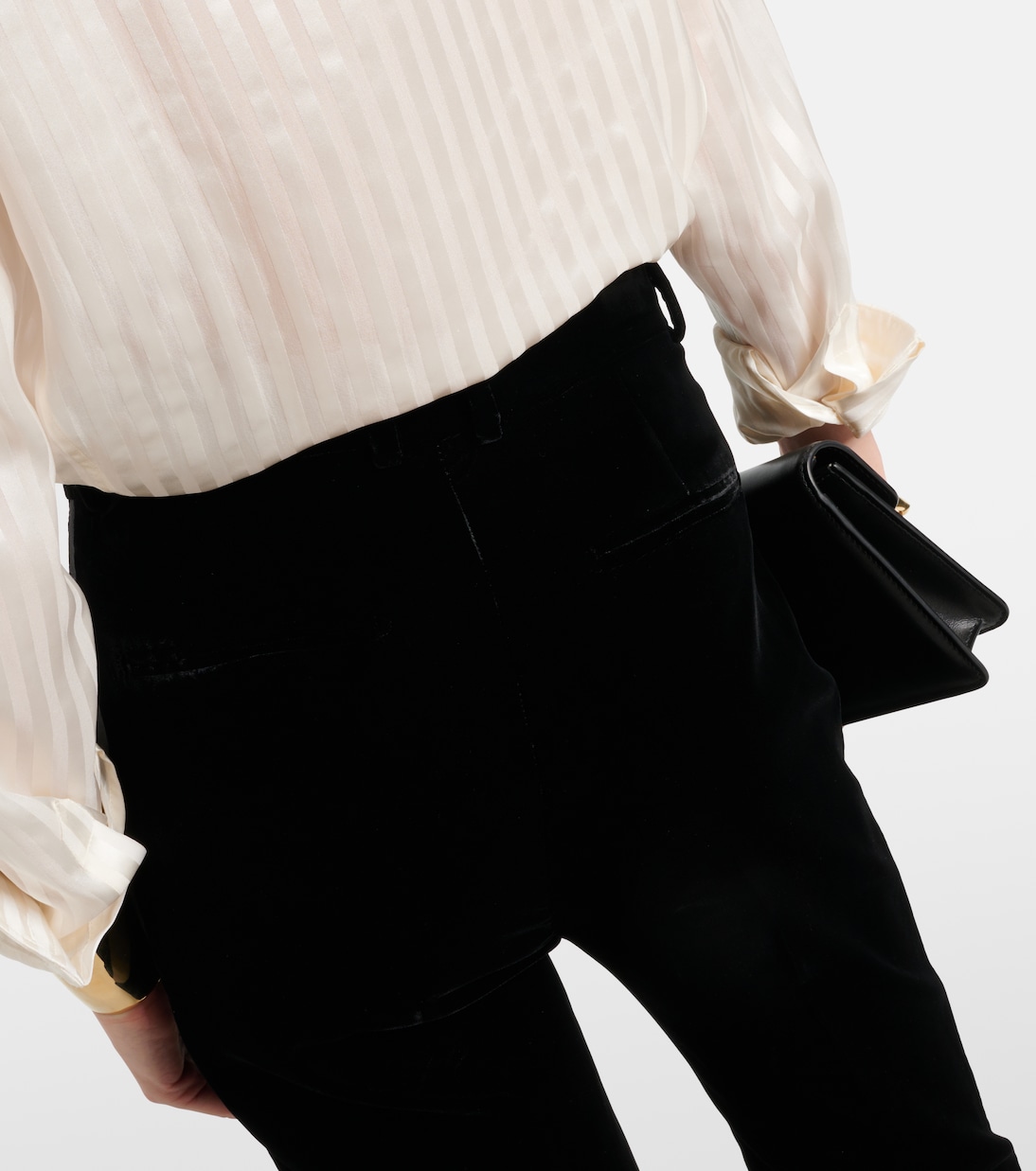 Pantaloni regular Wallis in velluto | Tom Ford