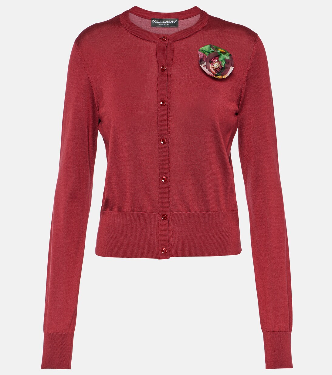 Cardigan in seta | Dolce&Gabbana