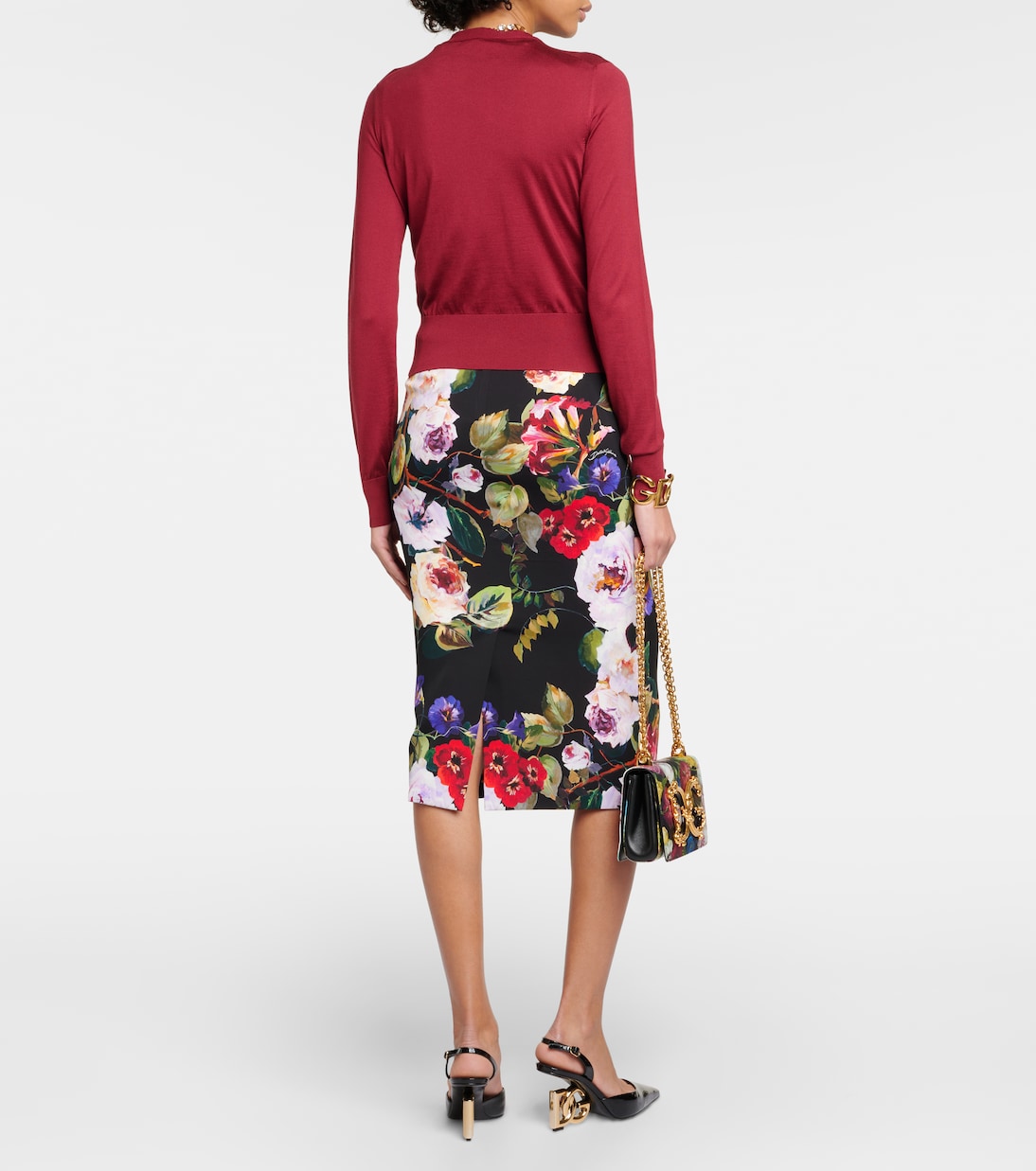 Cardigan in seta | Dolce&Gabbana