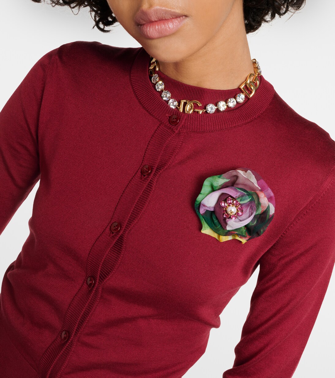 Cardigan in seta | Dolce&Gabbana